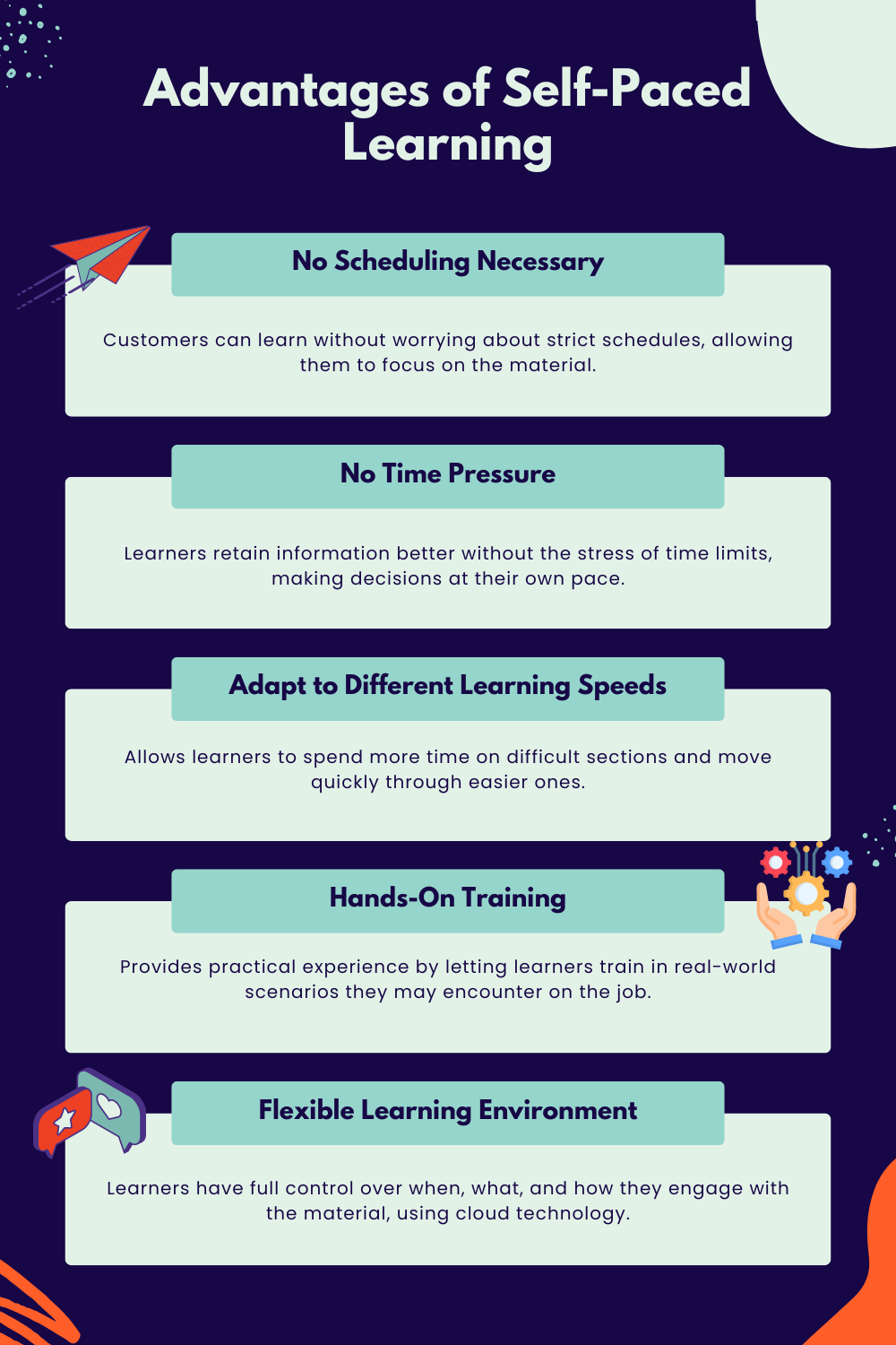 Wide Range of Self-Paced Courses