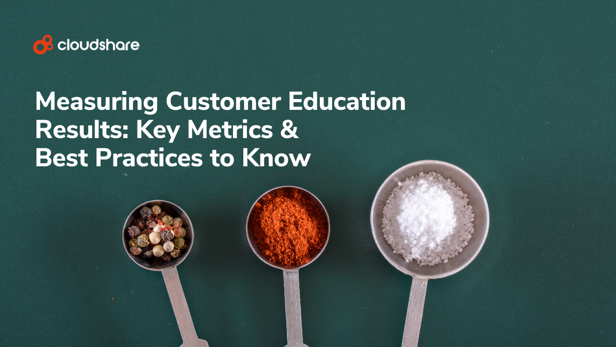 Measuring Customer Education Results