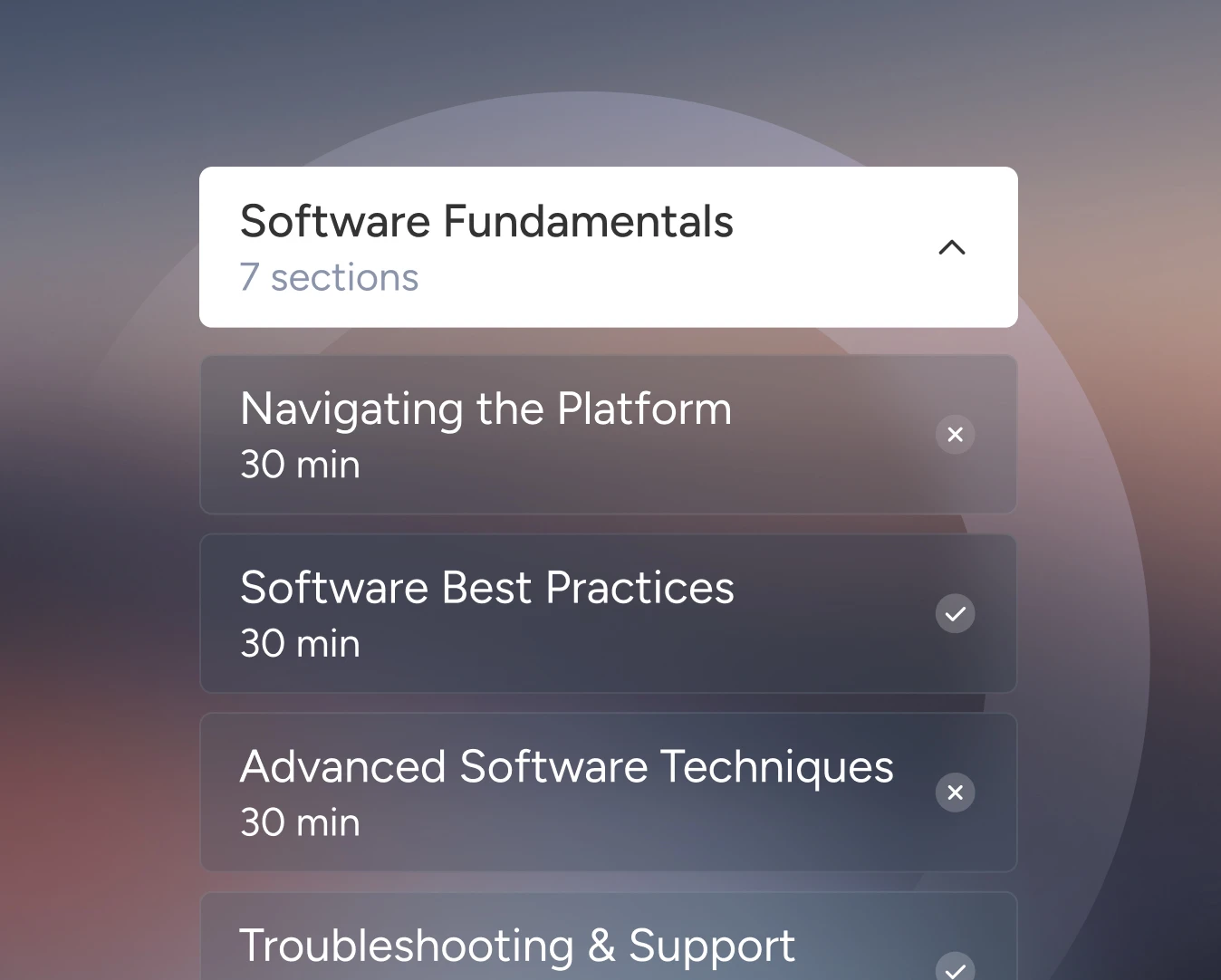 Virtual Training